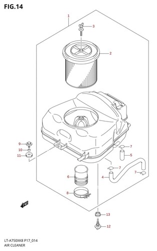 Suzuki genuine atv spacer - suzuki,