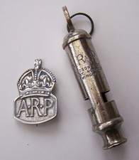 WW2 1938 STERLING SILVER ARP