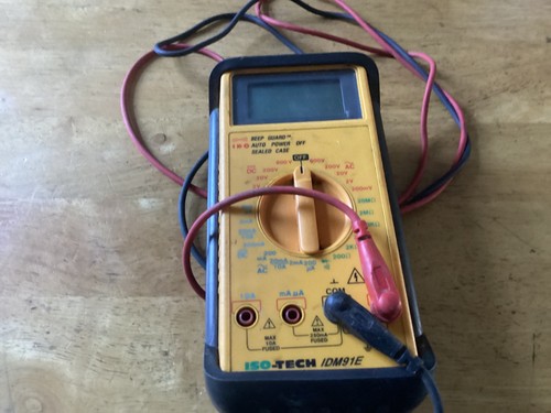 Multimeter iso tech idm91e - iso-tech,
