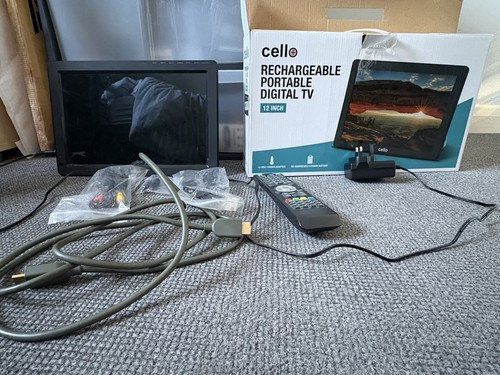Cello tragbarer tv - 12”,