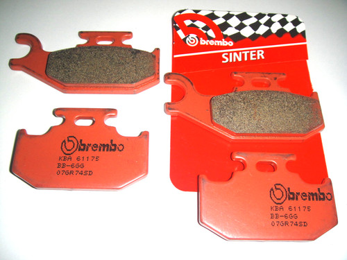 Brake pads brembo - pads, front