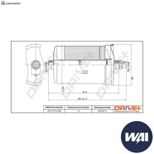 Fuel filter dp1110 0186 for - dp1110.13.0186,