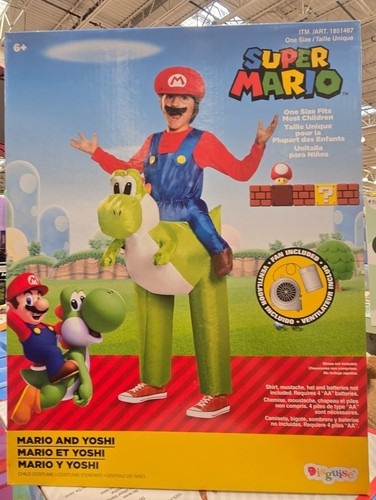 Yoshi mario inflatable super - yoshi,