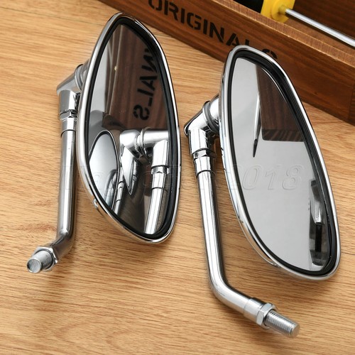 Motorcycle chrome oval - , 2x