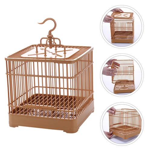 Set bird display cage - set,