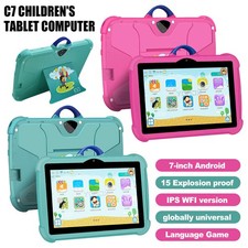NEW 7 Inch Kids Tablet PC Android, 4GB+64GB Storage, Bundle, WIFI, Free Case