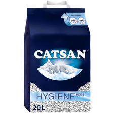40L Catsan Hygiene Non Clumping Cat Litter 40 Litres Odour Control Kitten Litter