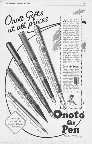 Onoto fountain pens antique - fountain,