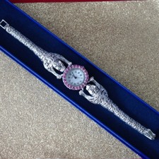 Awesome Watch Red Ruby Dial