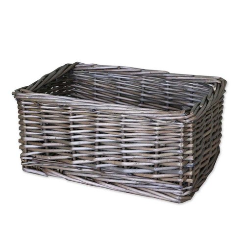 Small wicker storage basket - wicker,