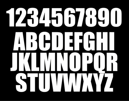 Large house number - house,
