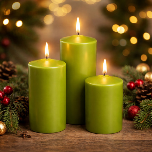 Pillar candles table - candles,