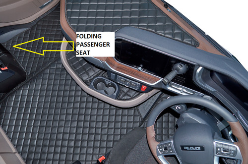 Truck eco leather floor mats - truck,