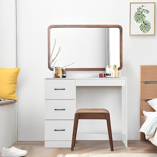 Drawer dressing table white - 3,