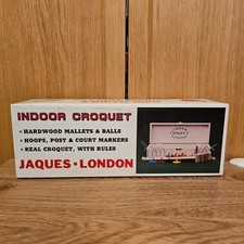 JAQUES INDOOR CROQUET SET