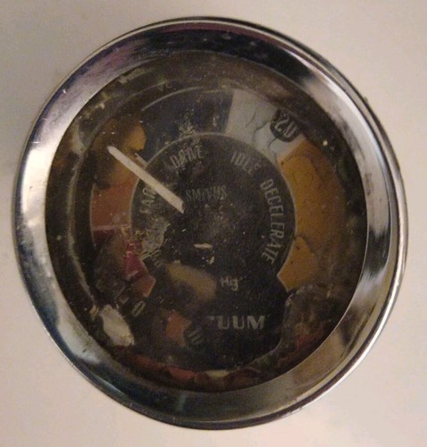 Classic smiths vacuum gauge - smiths,