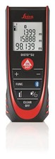 Leica Geosystems Disto D2 Bluetooth Laser Distance Measurer Light Up Display