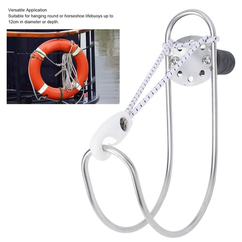 Stainless steel life buoy - steel, ring