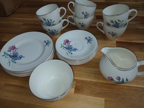 British anchor vintage floral - british,