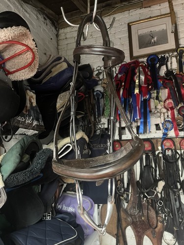 Cob size snaffle bridle - size,