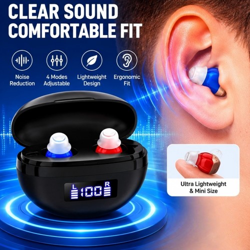 Mini invisible digital hearing - invisible,