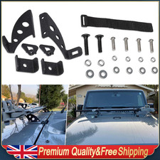 For Jeep Wrangler JK JL 07-21 Hi-Lift Jack Mount Bracket Hood & Rear Door Hinge