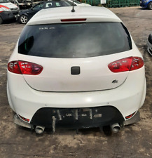 SEAT LEON MK2 FR CUPRA 2009-2012 COMPLETE REAR BUMPER+ DIFFUSER CANDY WHITE LB9A