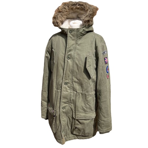 Lambretta mod parka jacket - lambretta, xs