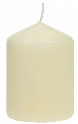 Pillar candles ivory unscented - candles,