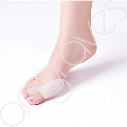 Pair silicone bunion shield - pair,