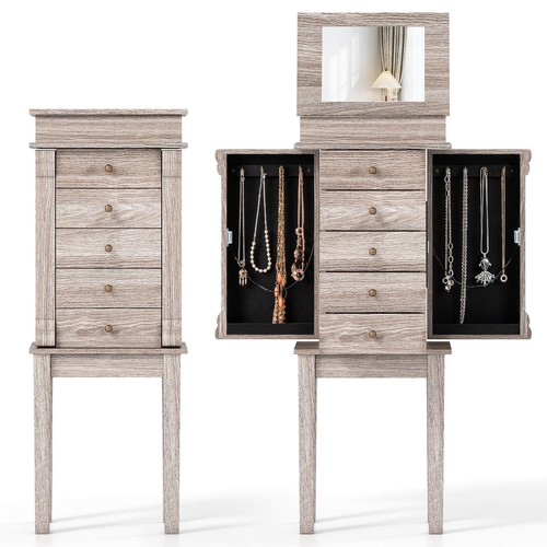 Standing jewelry cabinet 5 - standing,