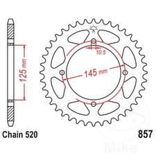 Rear Sprocket 40 T 520 P