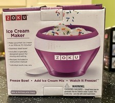 Zoku Home Ice Cream Maker Purple
