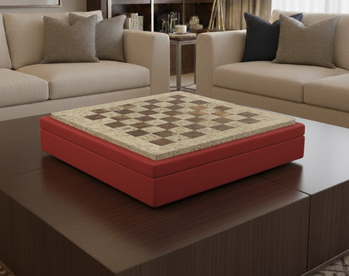 Marble chess board with - 12",