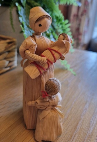 Corn husk doll - husk,