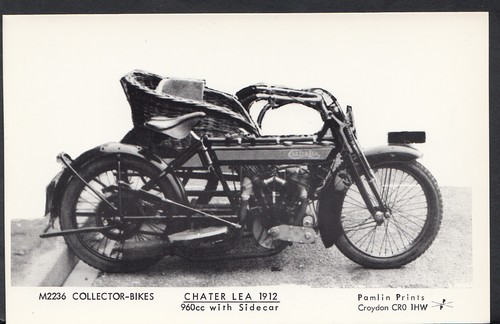 Motor cycle postcard chater - motor,