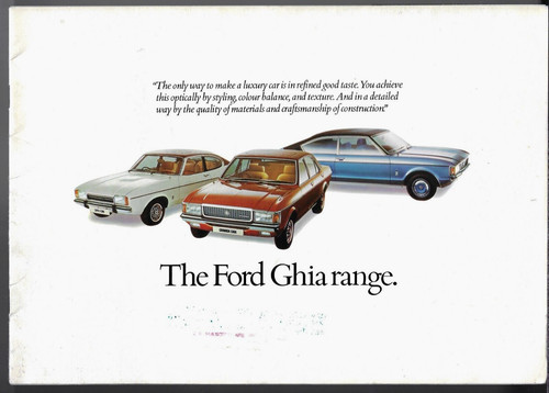 Ford ghia range 1975 - range,