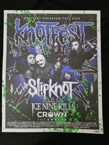 Slipknot knotfest roadshow - slipknot,