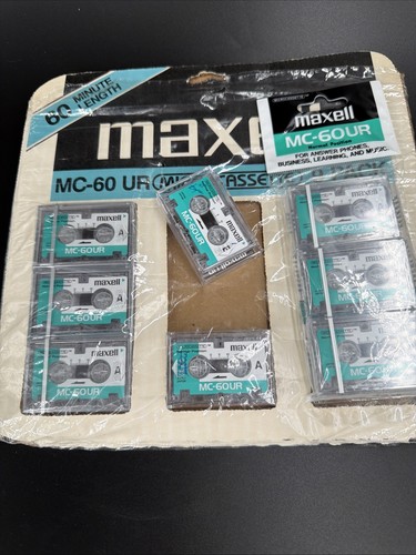 Maxell micro cassette - maxell, mc-60