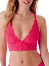 Gossard Superboost Lace Deep V Bralette Bra Womens Sexy Lingerie 7718 PINK