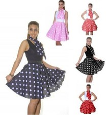 Ladies Polka Dot 50s Rock 'n'