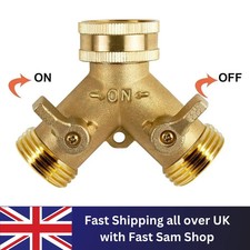 3/4" Solid-Brass Double Two