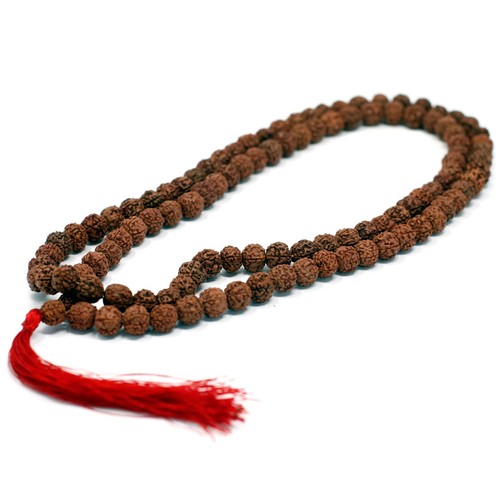 108 rudraksha mala brown - 108,