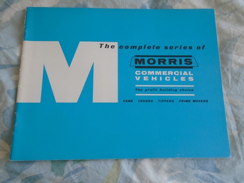 Morris commercial vehicles - commercial,