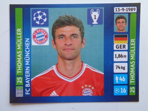 Thomas muller 232 stickers - 232,