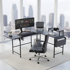 220cm Wooden Corner Desk