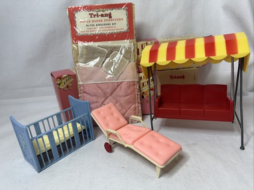 Triang dolls house furniture - house,