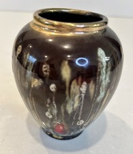 Vtg Jasba MCM Brown Fat Lava