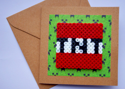 Hand made minecraft tnt - tnt, hama