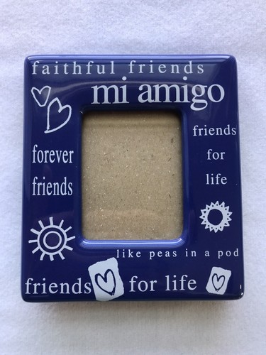 Blue ceramic photo - blue,